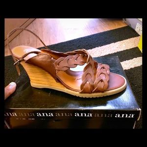 Ana name brand- Women’s wedges